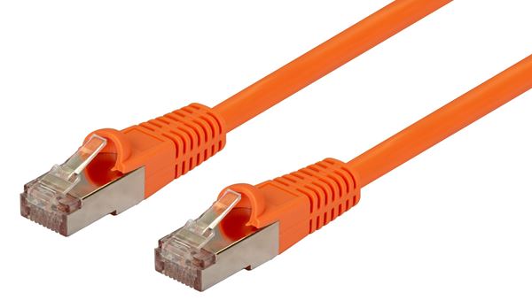 CDL Dynamix 0.3M Cat6A Orange SFTP 10G Patch Lead