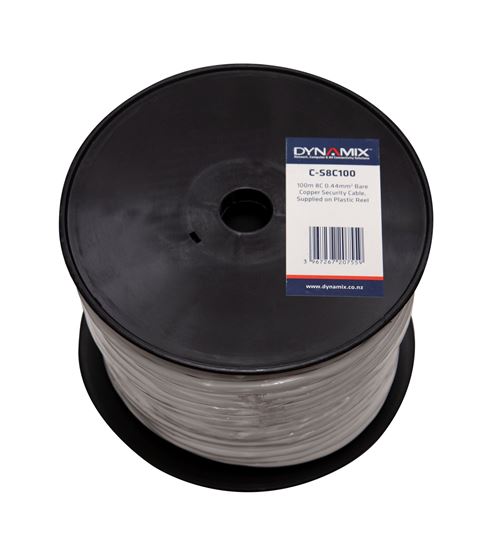 Dynamix Security Cable 8C 0.44mm Bare Copper 100m