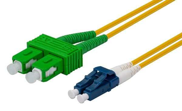 CDL Dynamix 2m 9u SCAPC/LC Duplex mode OS2 G657A1 Fibre Patch Lead