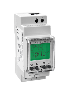 Hamer Grasslin Talento Easy C1 Timeswitch Digi Din 2 Mod 1 Ch Daily/Weekly/Astro 50 Mem Locations Auto/Astro 50 Mem Locations Auto/ Fix On/ Fix Off