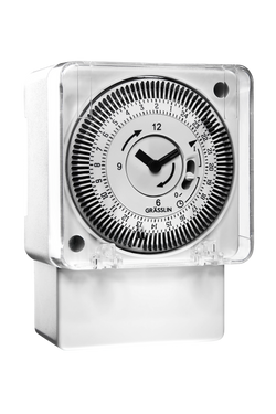 Hamer Grasslin Tactic 111A Timeswitch Synchronous Surface Mechanical 1Ch No Reserve 96 Segments Auto/ Fix On/ Fix Off