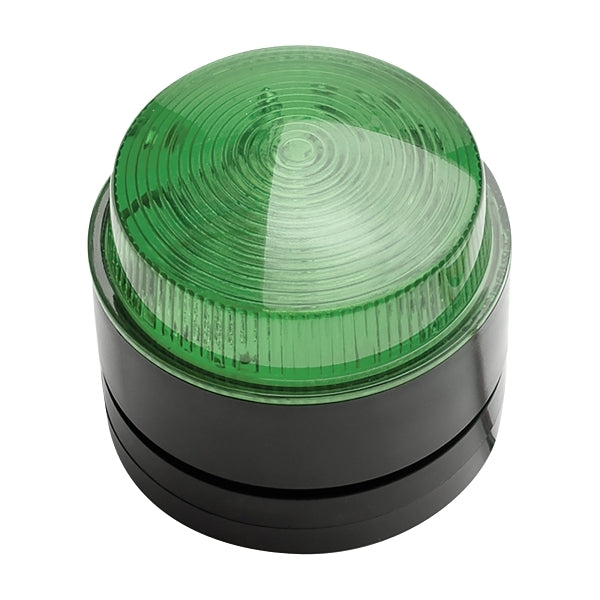 NHP Beacon 12-Leds Steady/Flash IP65 10-100V DC Green