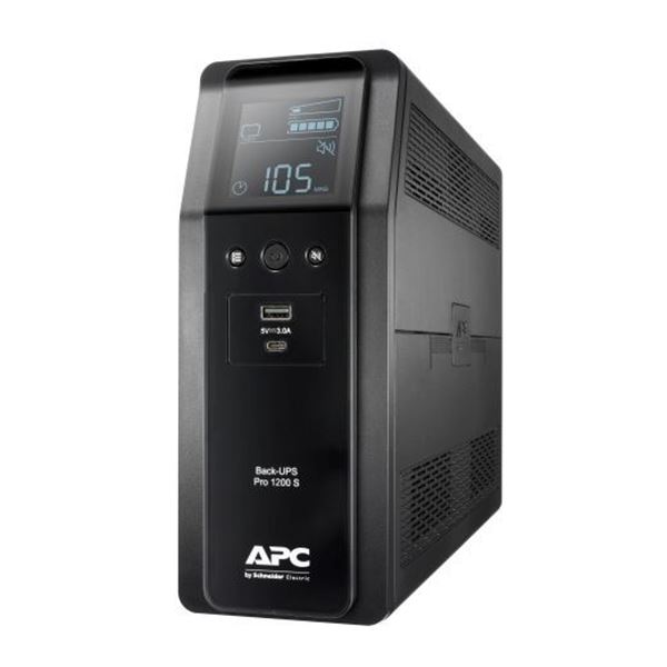 CDL APC Back UPS Pro BR 1200VA Sinewave 8 Outlets AVR LCD interface