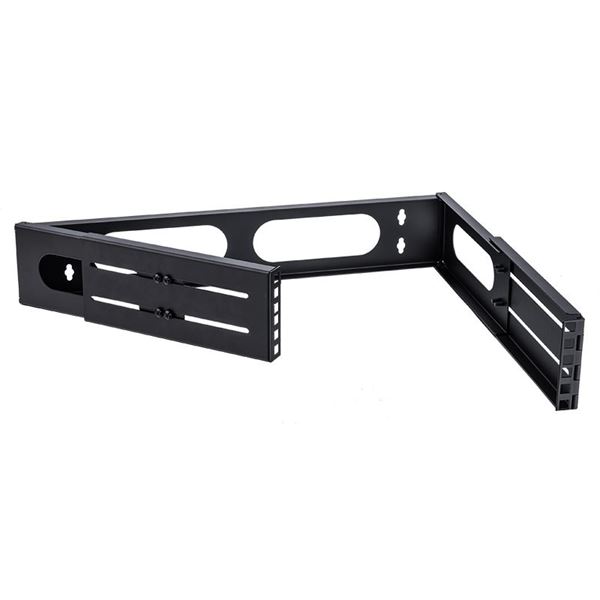 CDL Dynamix 2RU 19" Wall Mount Foldable Bracket Includes Top & Bottom