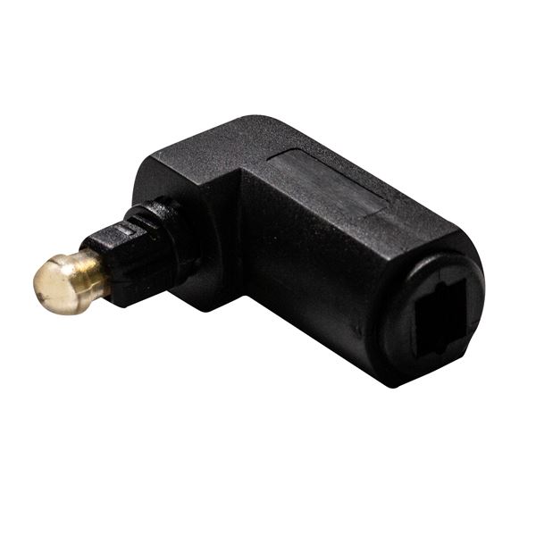 CDL Dynamix Adapter Right Angled Fibre Optic Audio Male Female