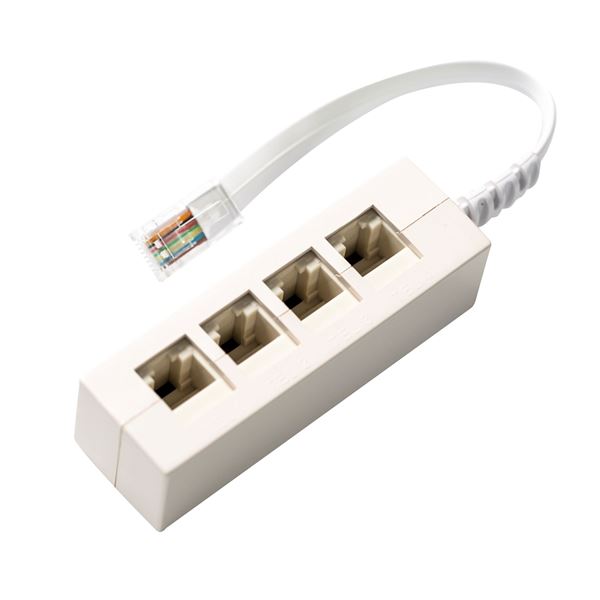 CDY DYNAMIX RJ45 Splitter, Bridged All Pins 4 Way