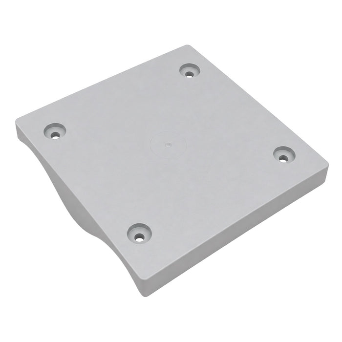 Sureset Mounting Block 122mm x 122mm Light Grey for Corrugated Iron