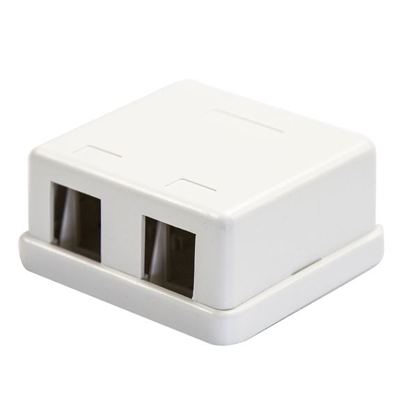 CDL Dynamix Cat 6 Dual Port Floor Mount Terminal