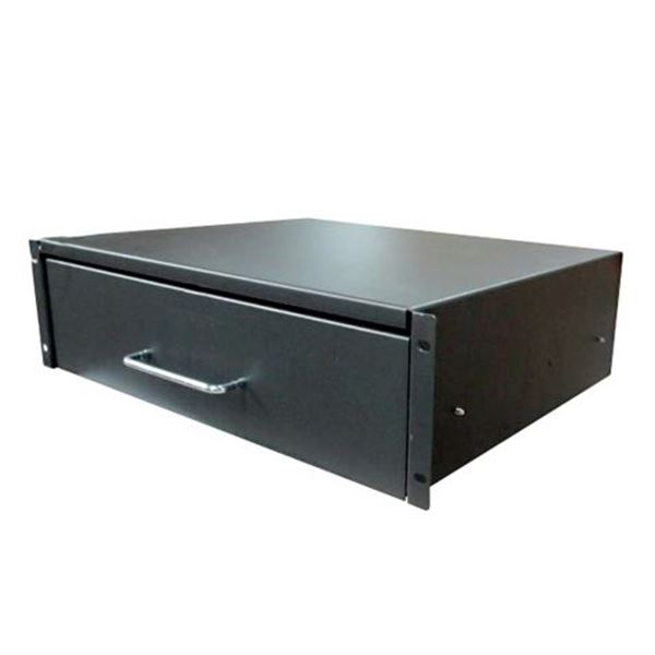 CDL Dynamix Patch Panel 3U Rackmount Lockable Draw 350 x 112mm