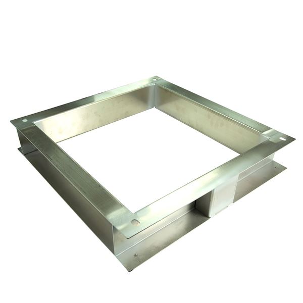 CDL Dynamix Plinth 600mm Wall Mount Cabinet 600 x 600 x 100mm Stainless