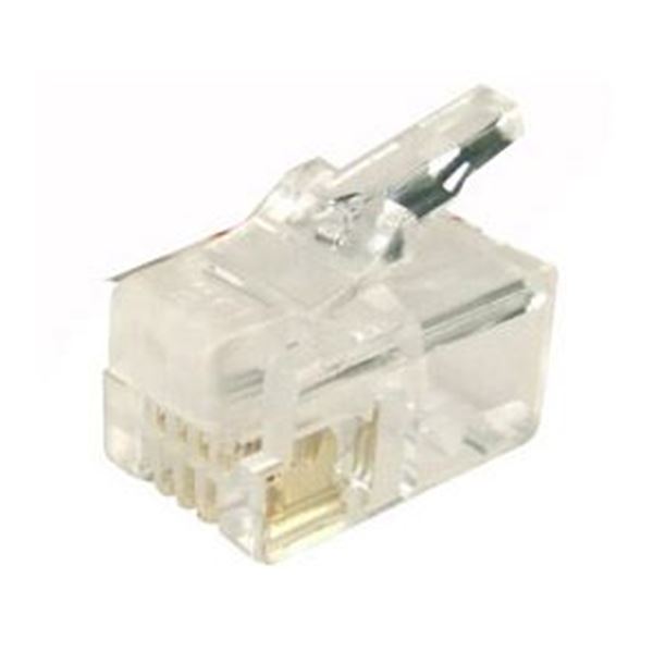 CDY DYNAMIX RJ-14 Plug 20pc Bag