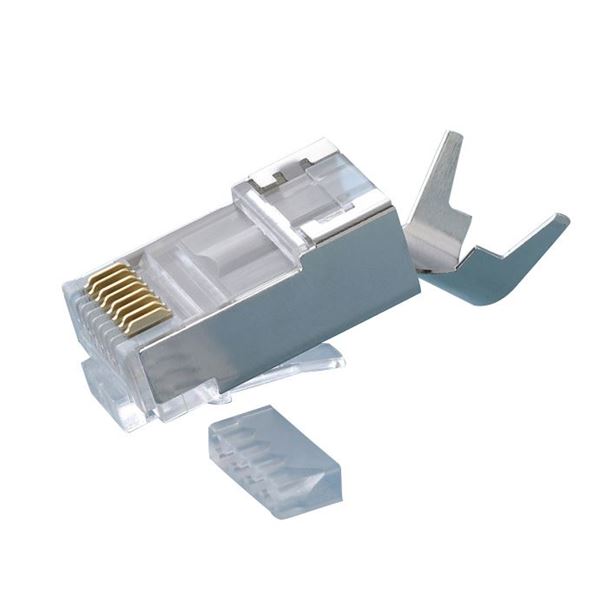 CDY Platinumtools Plug Cat6A 10G Plug For Shielded Cable 10pc Clamshell