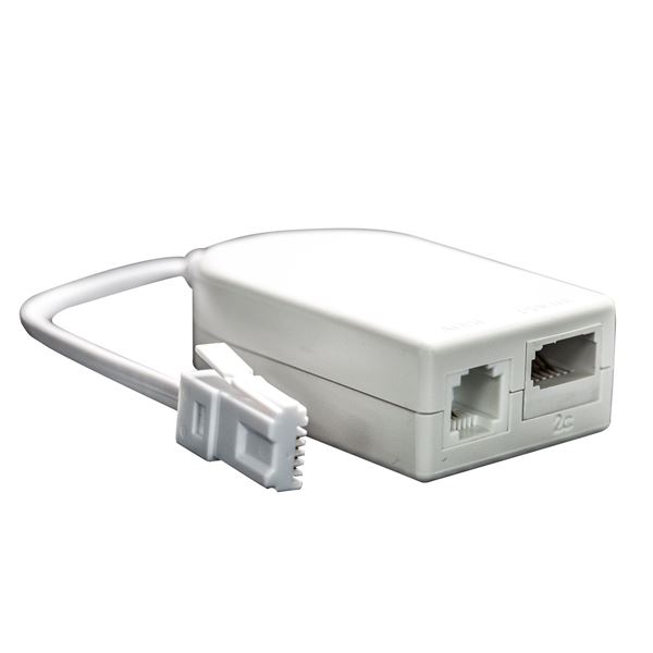 CDL Dynamix VDSL/ ADSL2+ Telephone Splitter And In-Line Filter. Bulk