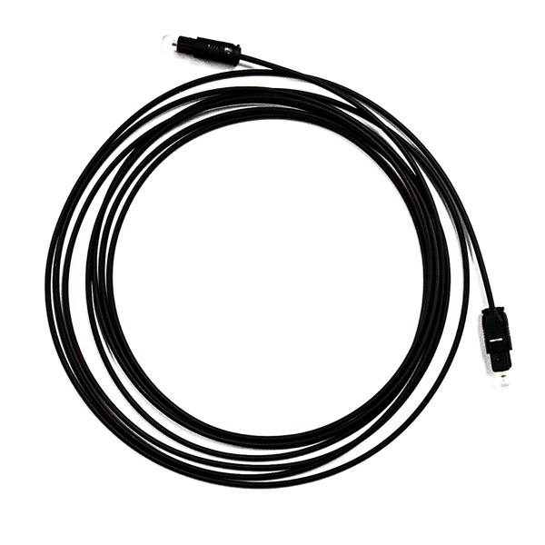 CDL Dynamix 2m Toslink Slimline Audio Optic Cable OD 2.2mm
