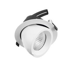 Halcyon LED RECESS 45TILT 355ROTATE 25W 700mA CC NW-WH