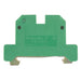 Weidmuller Earth terminal EK2.5/35 Din Rail Type