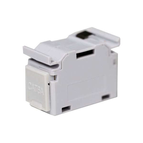 CDL Dynamix RJ45 Cat6A DIN Rail Mounted 1DU Shielded Coupler