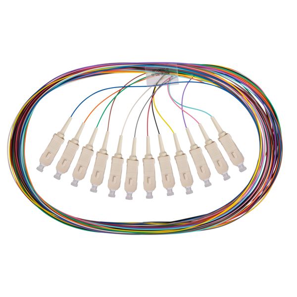 CDY Dynamix OM3 2mt Fibre Pigtail MM 12 Pack Colour Coded SC