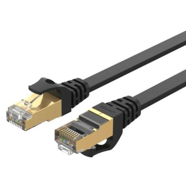 CDL Unitek 1m CAT 7 Black Flat SSTP