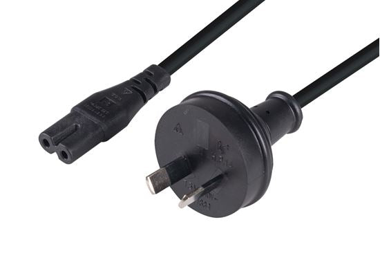 CDL Dynamix Power Cord To Figure 8 Connector 7.5A Black