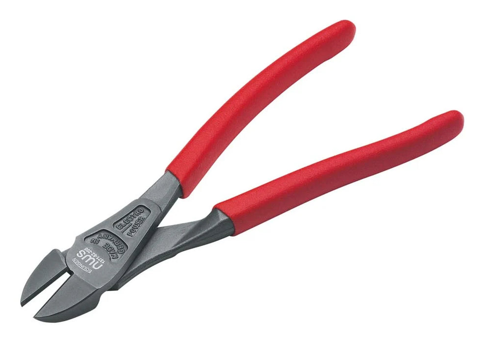 NWS HEAVY DUTY SIDE CUTTER 200MM, SMOOTH PLASTIC COATED HAND