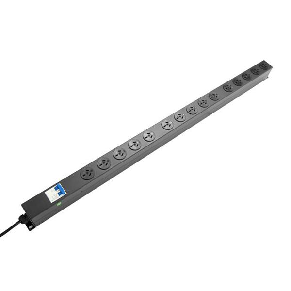 CDL Dynamix Patch Panel 15 Outlet Horizontal Power Rail With MCB