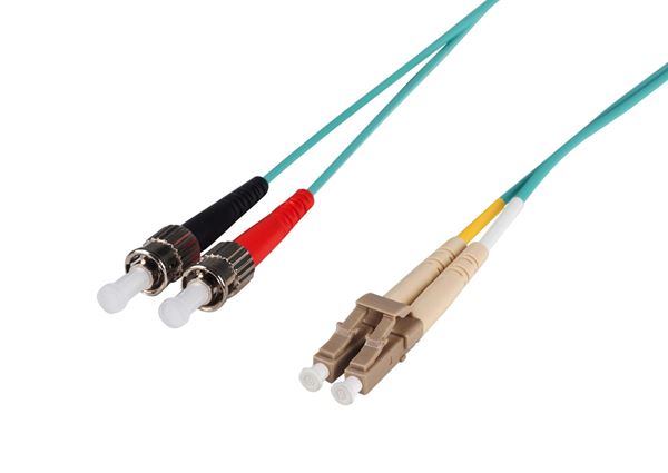 CDY Dynamix OM3 50?m MM Duplex Fibre Leads LC/ST 5.0mt