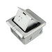 Vynco S/G Floor Box Popup Satin Alloy 1P