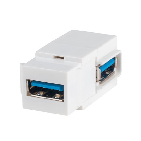 CDL Dynamix USB3.0 Keystone Jack Type-A Female To Right Angled