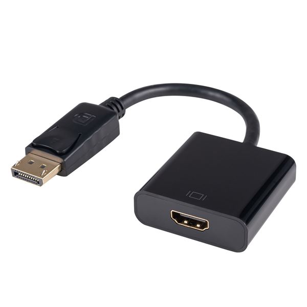 CDL Dynamix Cable 200mm Displayport to HDMI Active Cable Converter