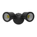 Glight 2*12W Security Light Tri Colour IP54 Black