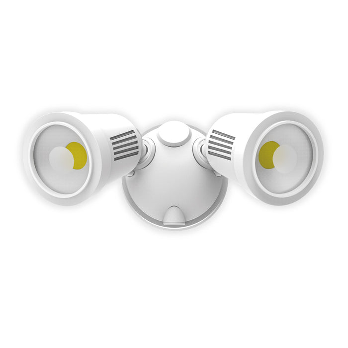 Glight 2*12W Security Light Tri Colour IP54 White