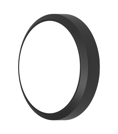 Nova 2000 Black 300MM 3CCT IP66 LED Round Bulkhead