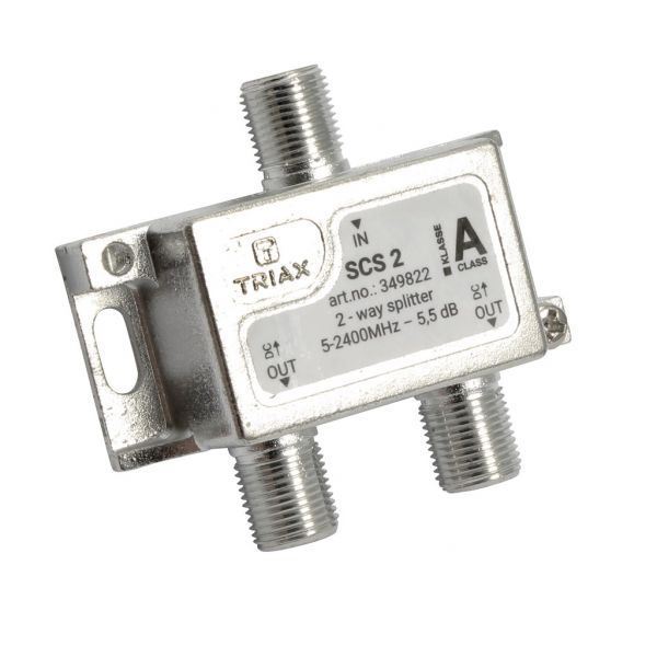 CDL Triax RF 2-Way Splitter 2.4GHz