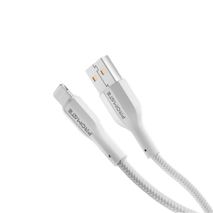 CDL Promate 1M USB-A to Lightning - White