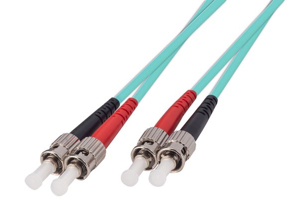 CDY Dynamix OM3 50?m MM Duplex Fibre Leads ST/ST 10mt