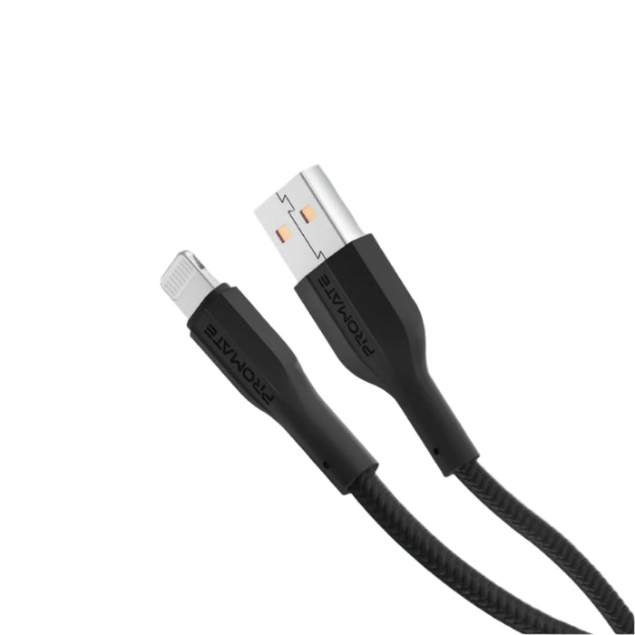 CDL Promate 1M USB-A to Lightning - Black