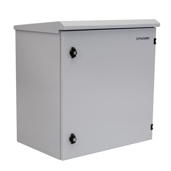 CDL Dynamix 12RU Outdoor Wall Mount Cabinet 611x425x640mm (WxDxH) - Grey