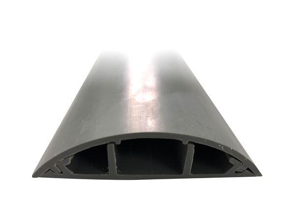 CDY Dynamix 1M Floor mount pound wiring duct colour grey 40mm wide x 15m