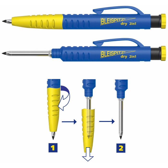 Trucut Bleispitz 2 In1 Dry Marker Pencil