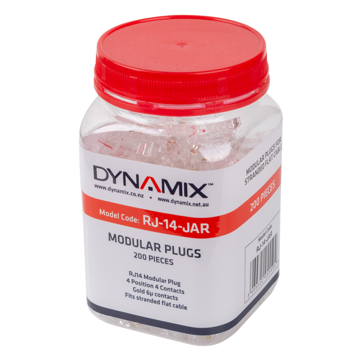 CDL Dynamix Plug Modular RJ-14 4P4C