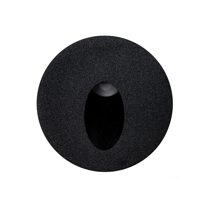Havit Mini Recessed CCT 3/4/5K 1W IP67 Round Step Light 12VDC Black Aluminium