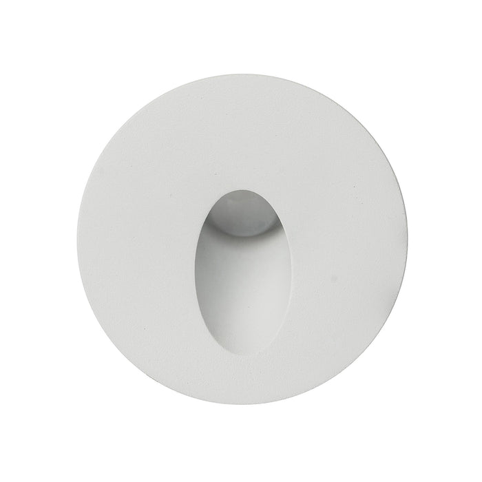 Havit Mini Recessed CCT 3/4/5K 1W IP67 Round Step Light 12VDC White Aluminium