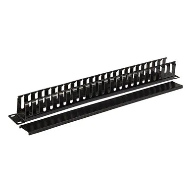 4Cabling 1RU Cable Management Rail 24 Slot