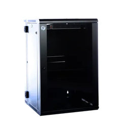 4Cabling 18RU W600mm x D600mm Hinged Wall Mount Server Rack