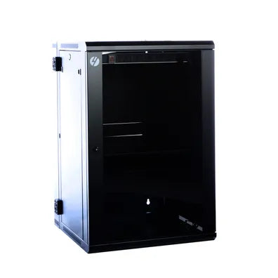 4Cabling 18RU W600mm x D600mm Hinged Wall Mount Server Rack