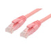4Cabling 0.5m RJ45 CAT6 Ethernet Network Cable Pink