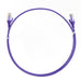 4Cabling 0.15mÂ CAT6 Ultra Thin LSZH Ethernet Network Cable Purple