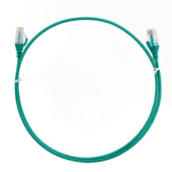 4Cabling 0.5mÂ CAT6 Ultra Thin LSZH Ethernet Network Cable Green