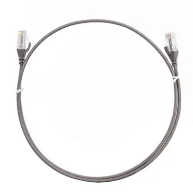 4Cabling 2mÂ CAT6 Ultra Thin LSZH Ethernet Network Cable Grey